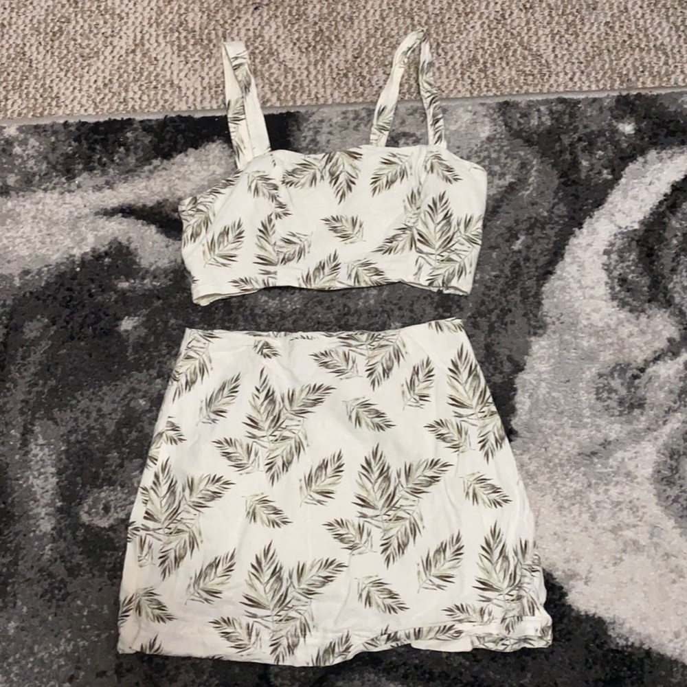 Linen palm set